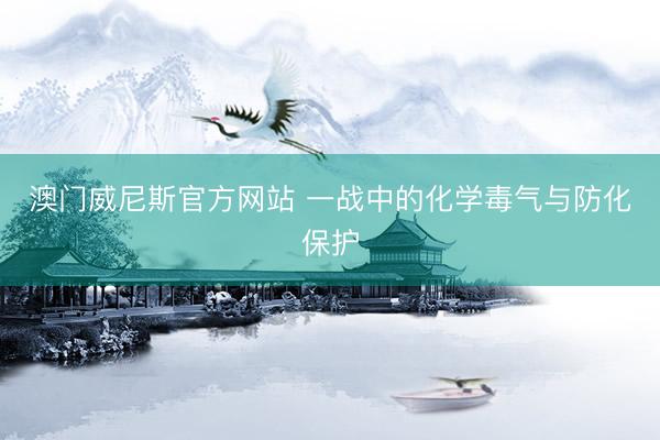 澳门威尼斯官方网站 一战中的化学毒气与防化保护